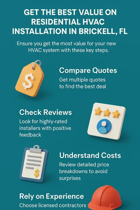 Get the Best Value on Residential HVAC Air Conditioning Installation Services Near Brickell, FL — See Company Reviews, Costs, and Price Breakdowns Instantly 2 best residential hvac air conditioning installation services company cost prices near brickell fl 1 2